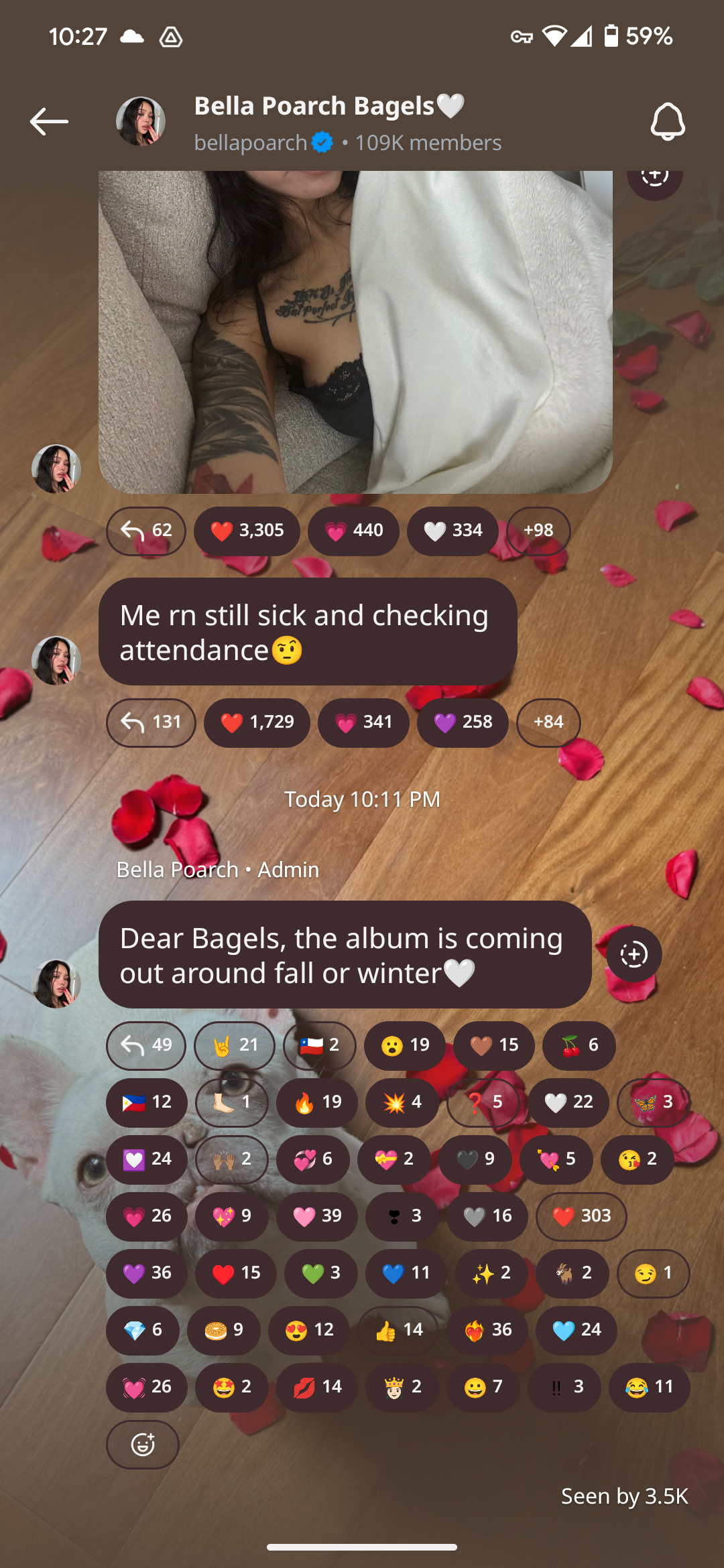 Bella Poarch's Album Announcement